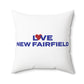 Love New Fairfield Spun Polyester Square Pillow