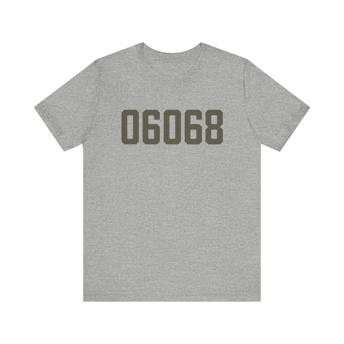 06068 Salisbury Connecticut Zip Code Jersey Short Sleeve T-Shirt