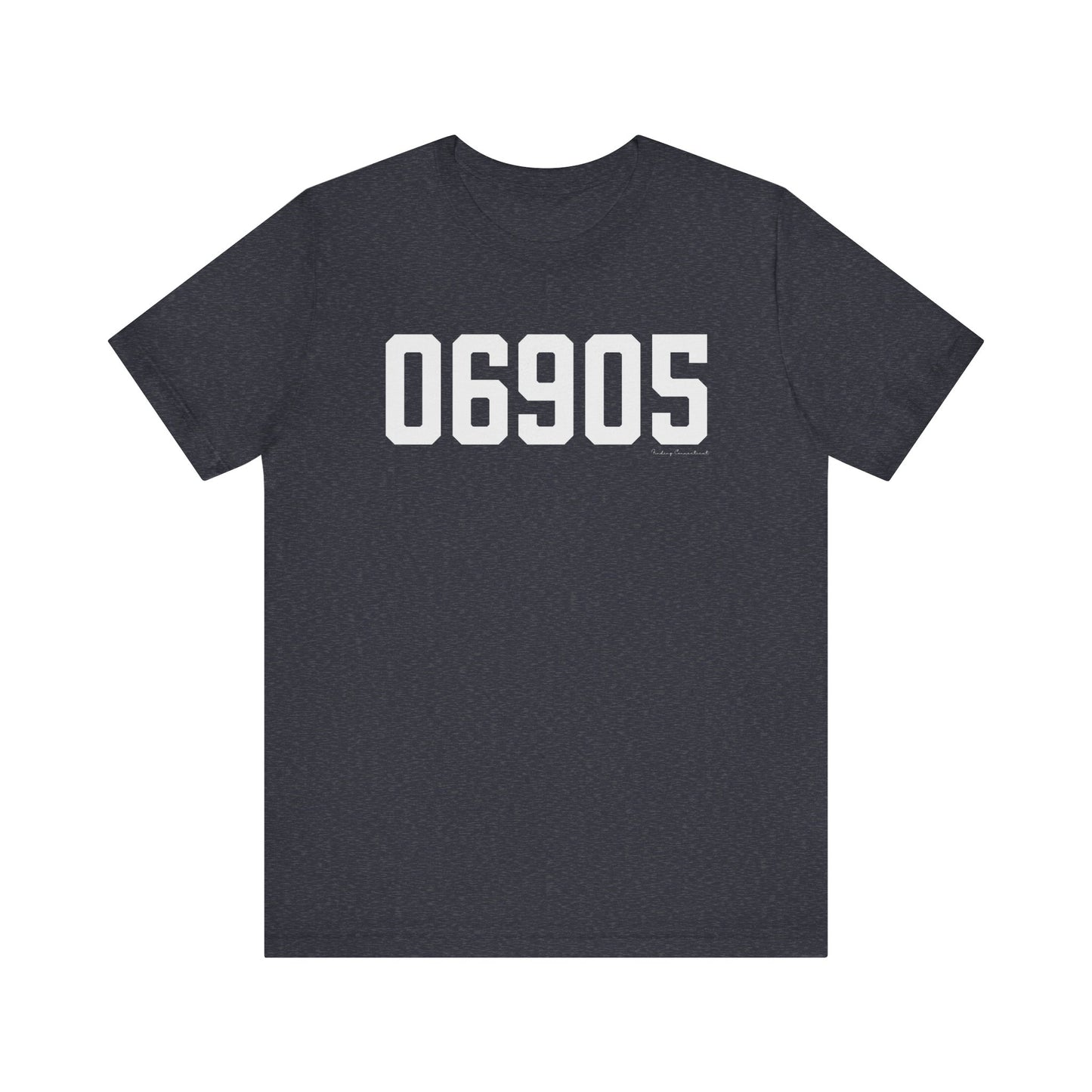 06905 Stamford CT Zip Code Unisex Jersey Short Sleeve T-Shirt