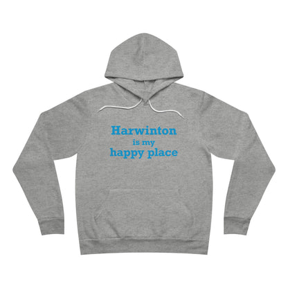 Harwinton is My Happy Place Unisex Sponge Fleece Pullover Hoodie