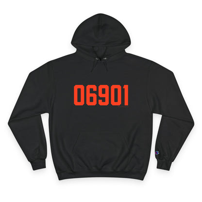 06901 Stamford Connecticut Zip Code Champion Hoodie Sweatshirt