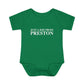 Just a kid from Preston Infant Baby Rib Bodysuit
