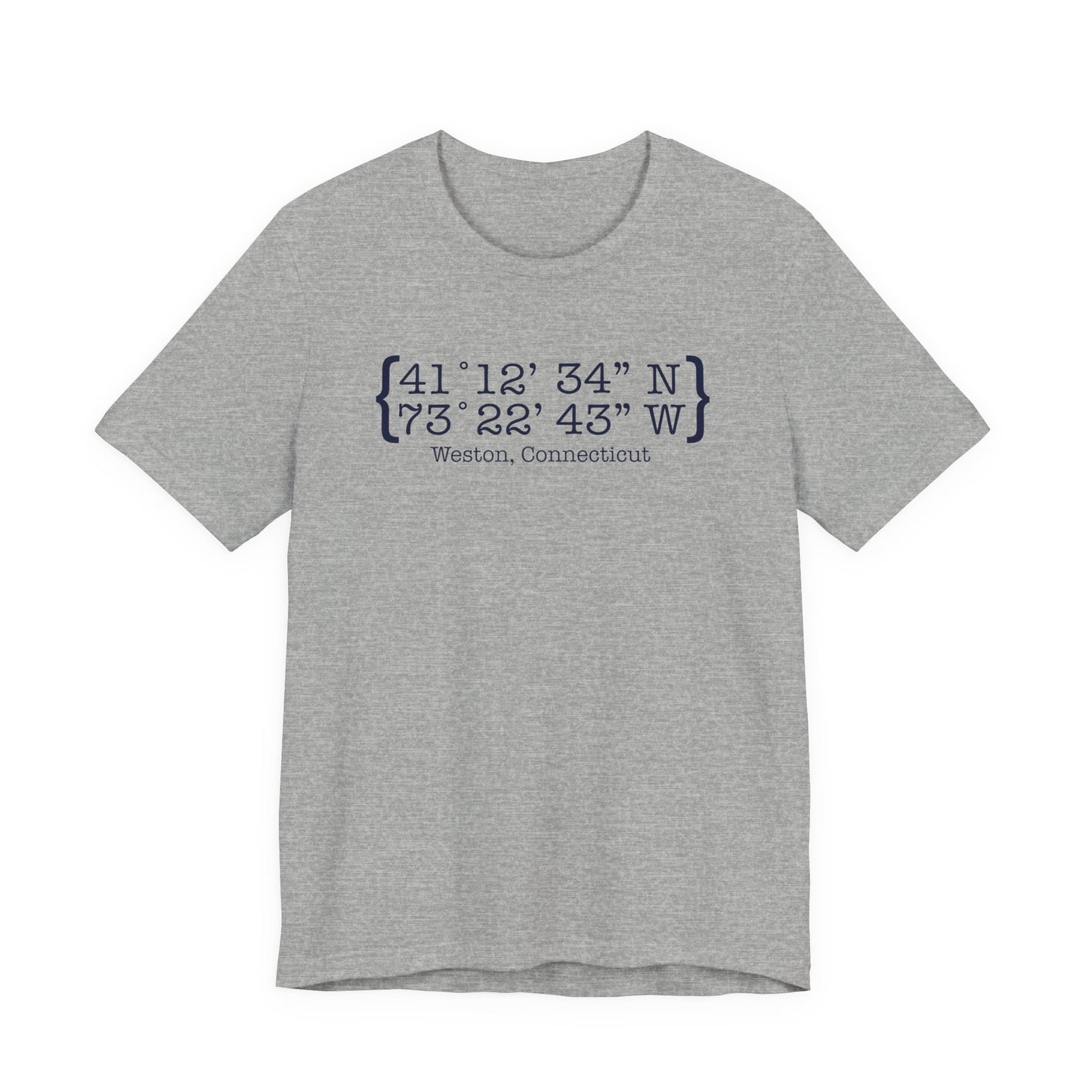 Weston Coordinates Unisex Jersey Short Sleeve T-Shirt