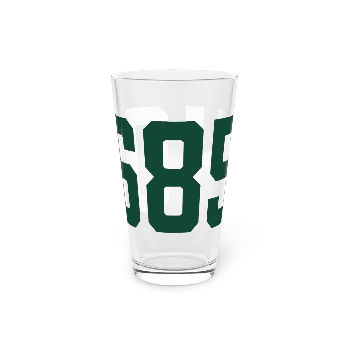 06854 Norwalk Connecticut Zip Code Pint Glass, 16oz
