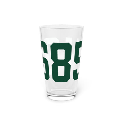 06854 Norwalk Connecticut Zip Code Pint Glass, 16oz