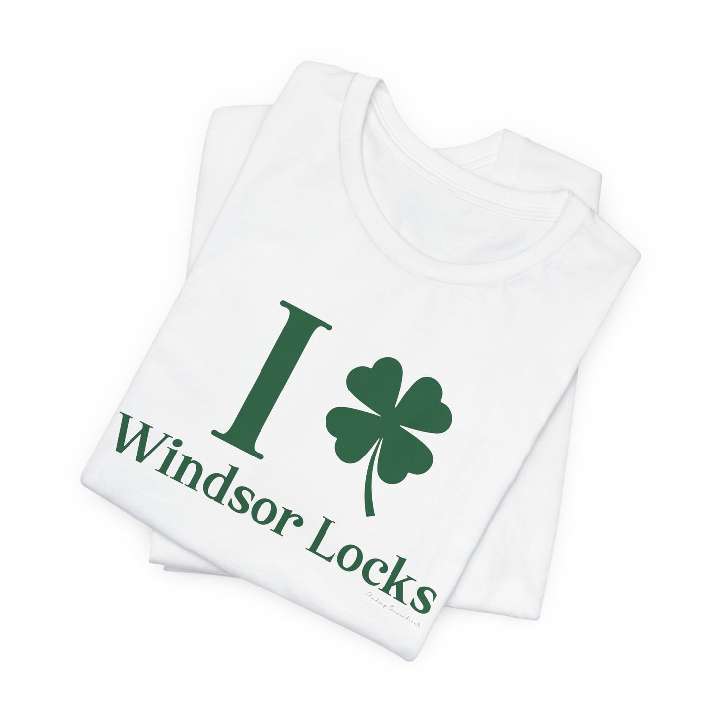 I Clover Windsor Locks Unisex Jersey Short Sleeve T-Shirt