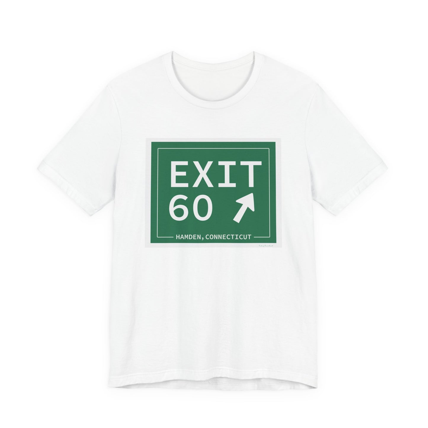 Vintage Exit 60 WCP Sign Unisex Jersey Short Sleeve T-Shirt