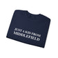 Just a kid from Middlefield Unisex Heavy Blend™ Crewneck Sweatshirt