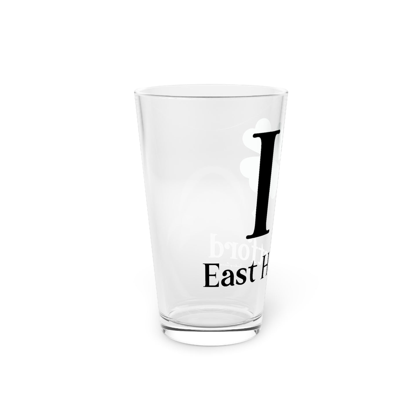 I Clover East Hartford Pint Glass, 16oz
