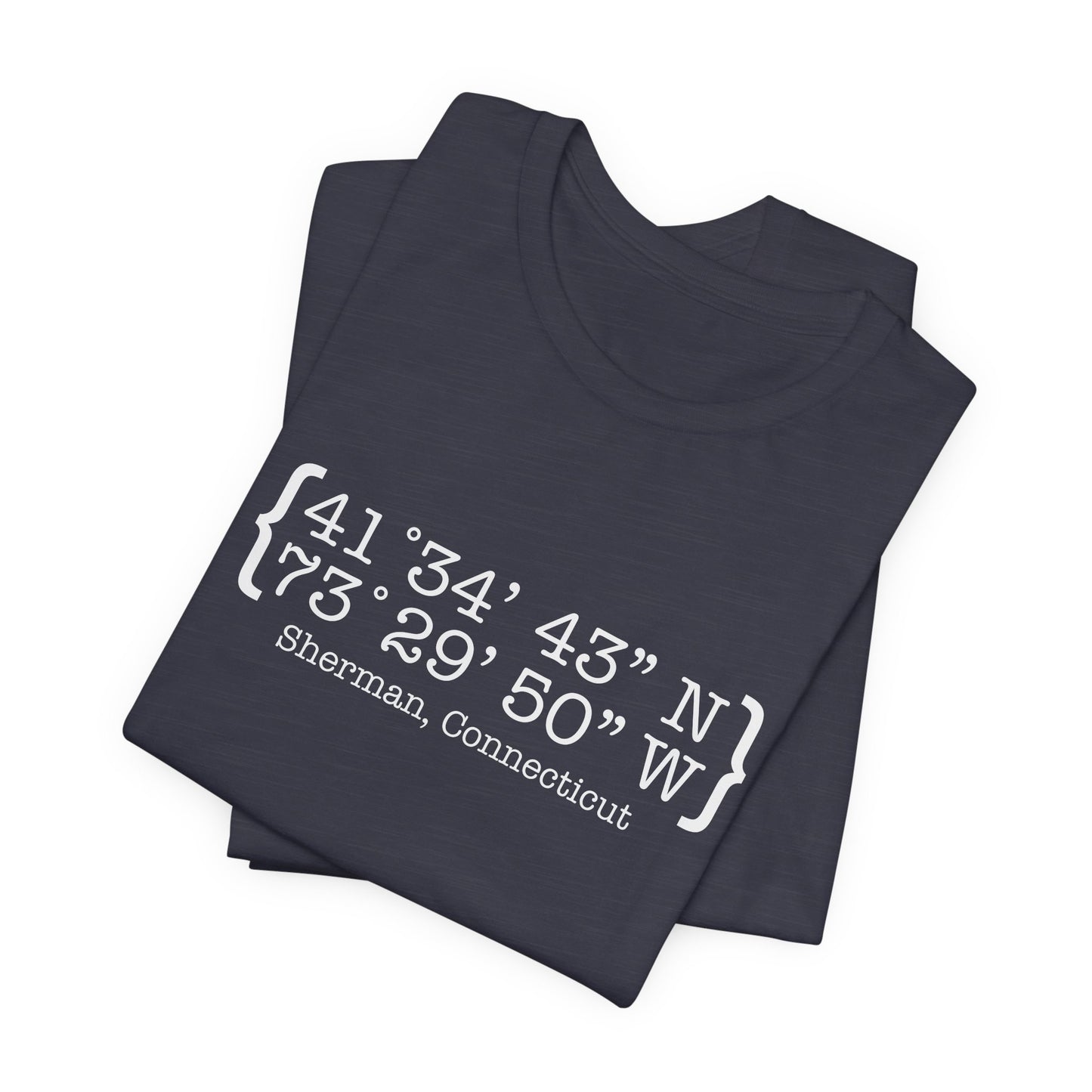 Sherman Coordinates Unisex Jersey Short Sleeve Tee