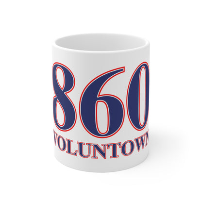 860 Voluntown  Red, White & Blue Mug 11oz