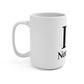 I Clover Norwich Mug 15oz