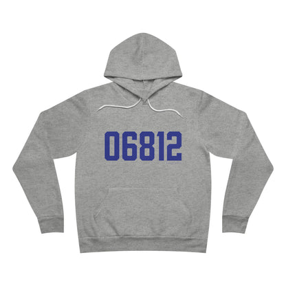 06812 New Fairfield Connecticut Zip Code Unisex Sponge Fleece Pullover Hoodie