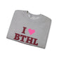 I Heart BTHL Unisex Heavy Blend™ Crewneck Sweatshirt