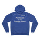 Portland is My Happy Place Unisex Sponge Fleece Pullover Hoodie