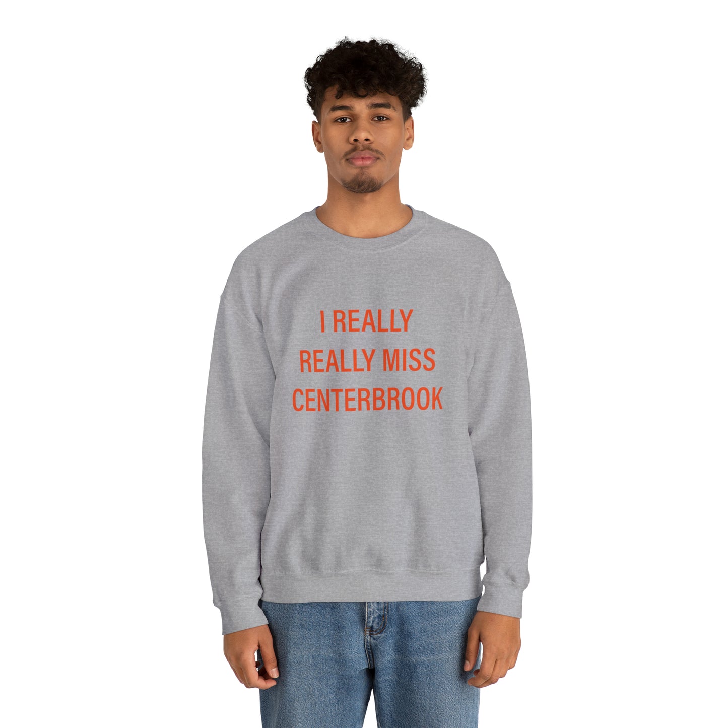 I Really Really Miss Centerbrook Unisex Heavy Blend™ Crewneck Sweatshirt (orange)