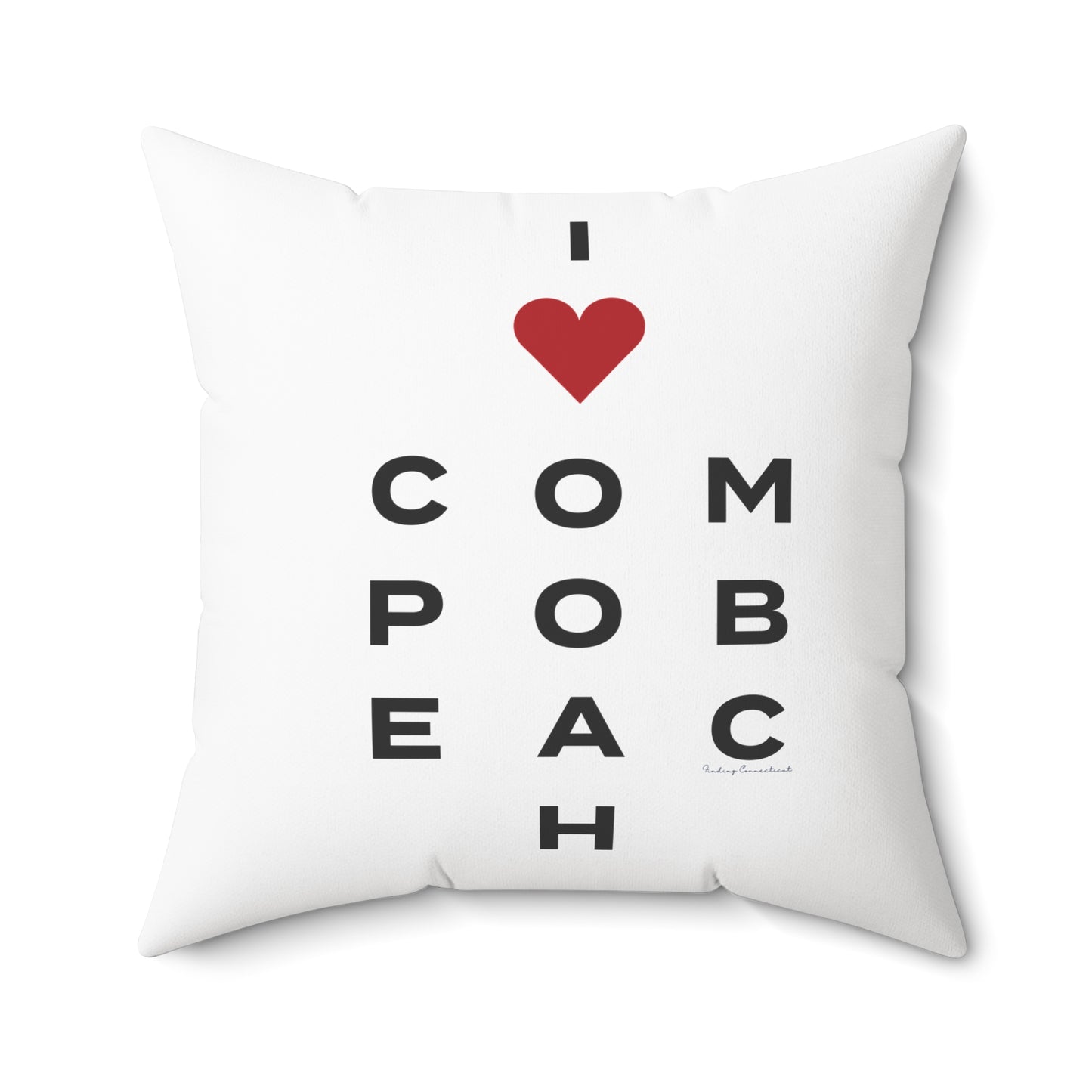 Compo Beach Vision Spun Polyester Square Pillow