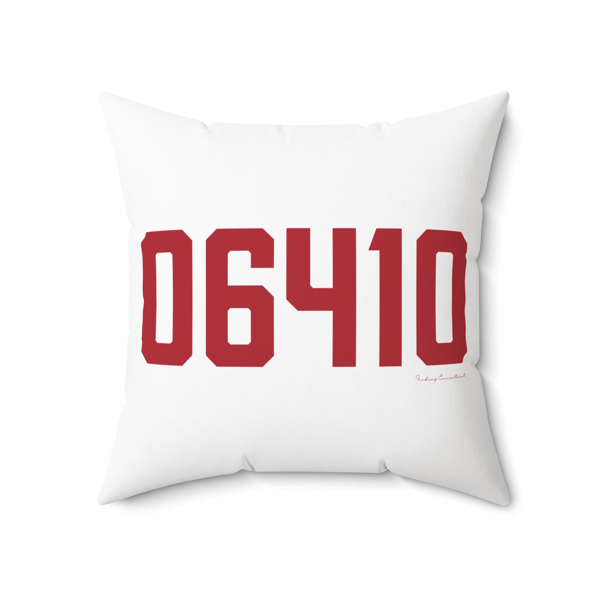 06410 Cheshire Connecticut Zip Code Polyester Square Pillow