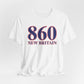 860 New Britain Red White & Blue Unisex Jersey Short Sleeve T-Shirt