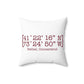 Bethel Coordinates Spun Polyester Square Pillow