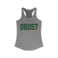 06057 New Hartford Connecticut Zip Code Women's Ideal Racerback Tank Top