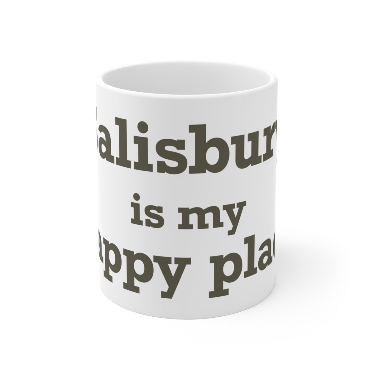 Salisbury is My Happy Place Mug 11oz