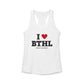 I Heart BTHL Women's Ideal Racerback Tank Top