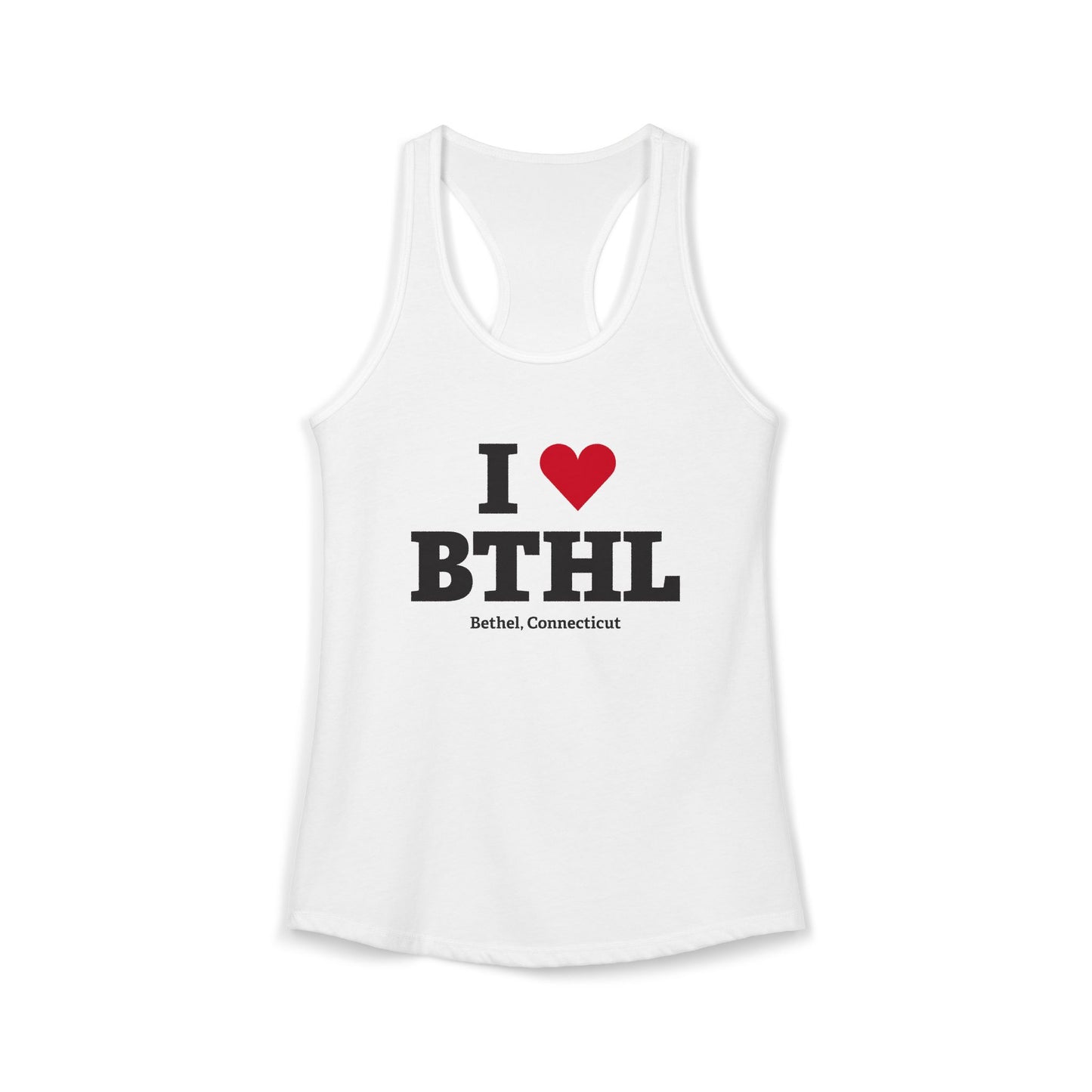 I Heart BTHL Women's Ideal Racerback Tank Top