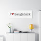 I Heart Saugatuck. Matte Canvas, Stretched, 1.25"