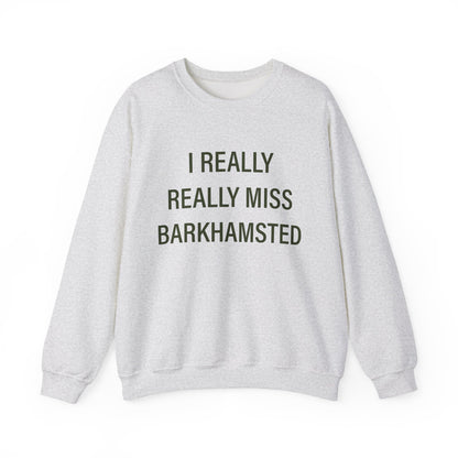 I Really Really Miss Barkhamsted Heavy Blend™ Crewneck Sweatshirt