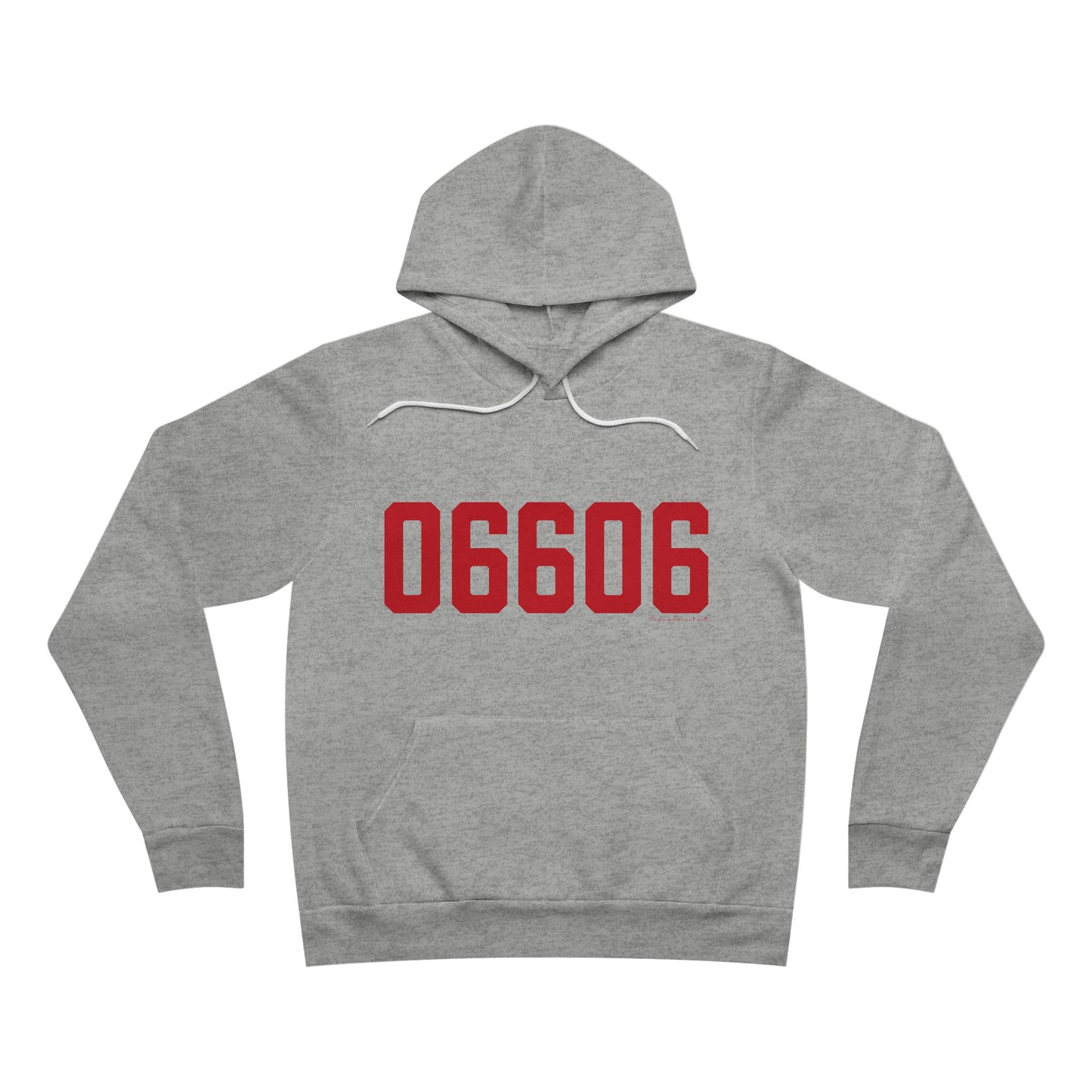 06606 Bridgeport Connecticut Zip Code Unisex Sponge Fleece Pullover Hoodie Sweatshirt