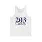 203 Madison Unisex Jersey Tank Top