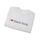 I Heart Black Rock. Unisex Heavy Blend™ Crewneck Sweatshirt