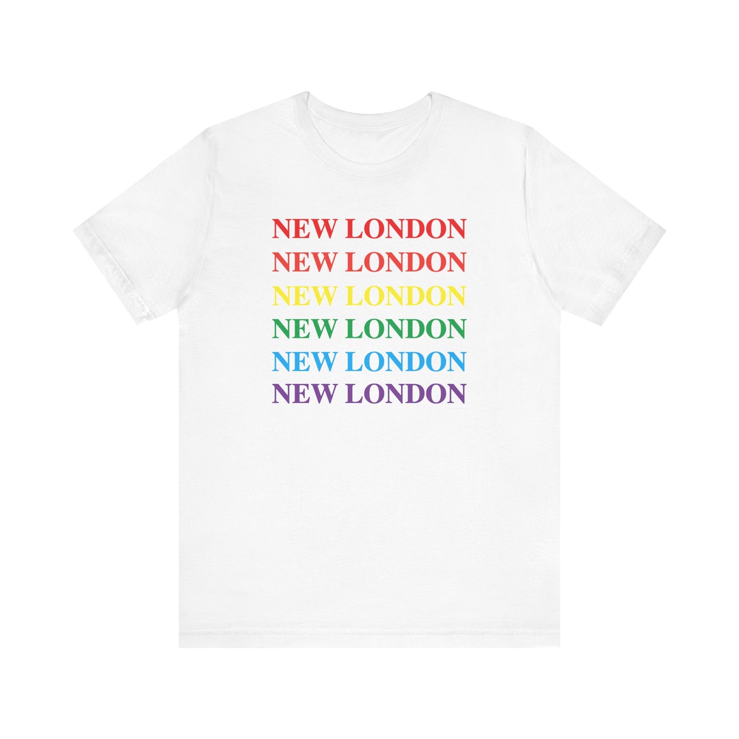 New London Pride Unisex Jersey Short Sleeve Tee