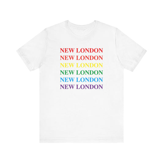 New London Pride Unisex Jersey Short Sleeve Tee