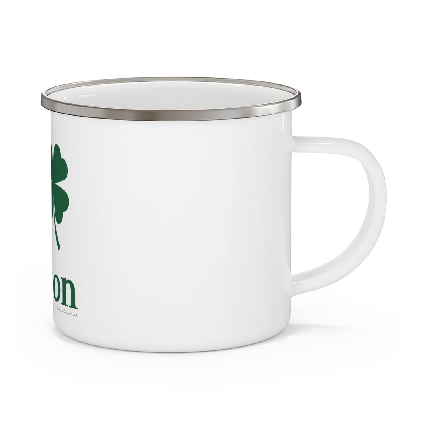 I Clover Wilton Enamel Camping Mug