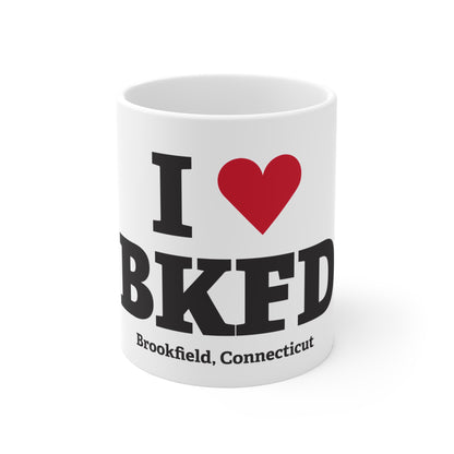 I Heart BKFD Mug 11oz