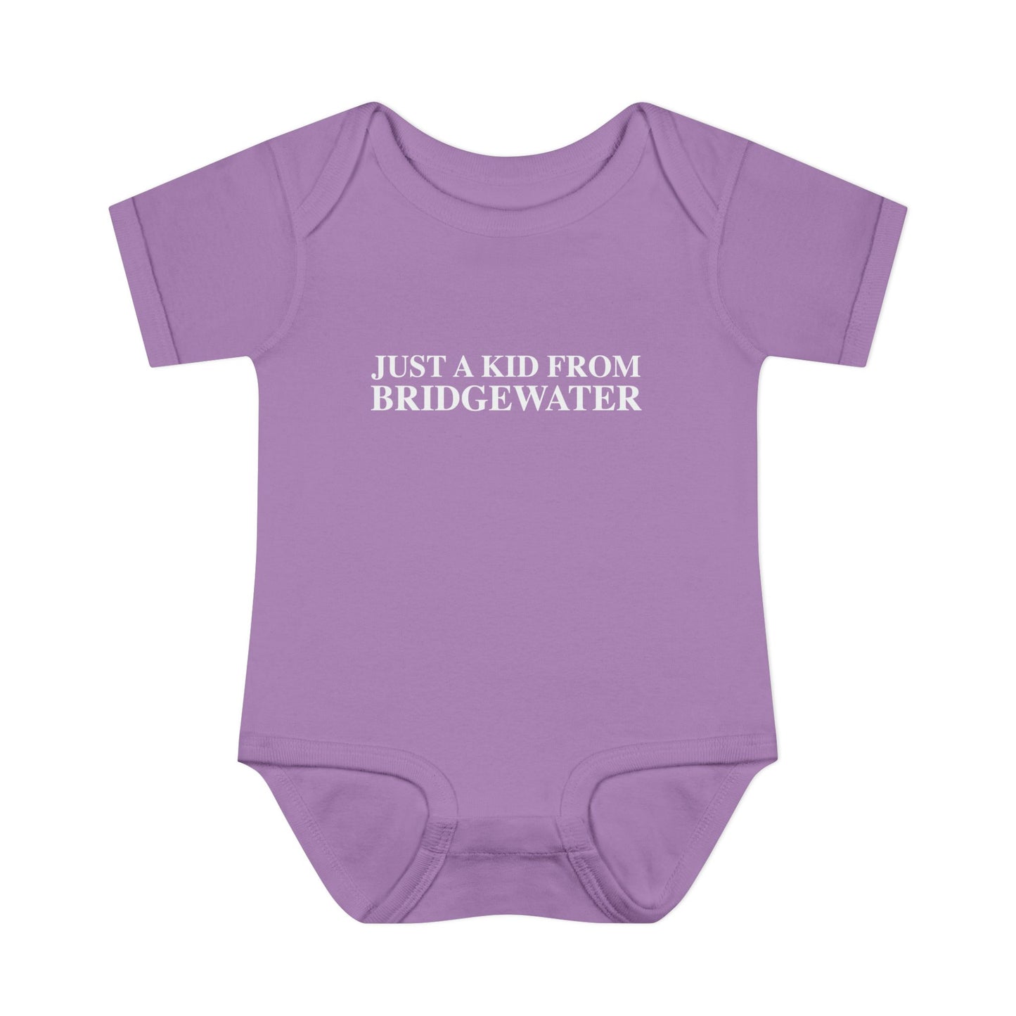 Just a kid from Colebrook Infant Baby Rib Bodysuit