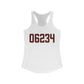 06234 Brooklyn Connecticut Zip Code Women's Ideal Racerback Tank Top