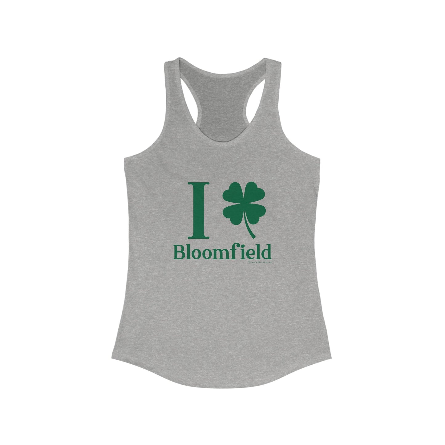 I Clover Bloomfield Women's Ideal Racerback Tank Top