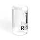 I Clover Ridgefield Sipper Glass, 16oz