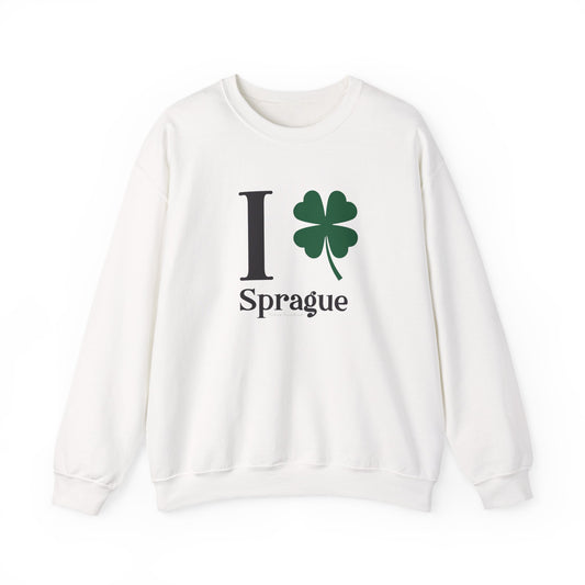 I Clover Sprague Unisex Heavy Blend™ Crewneck Sweatshirt