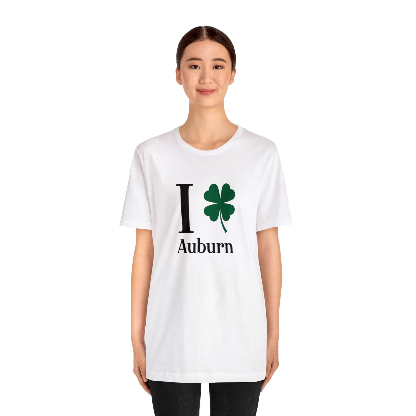 I Clover Auburn Unisex Jersey Short Sleeve Tee