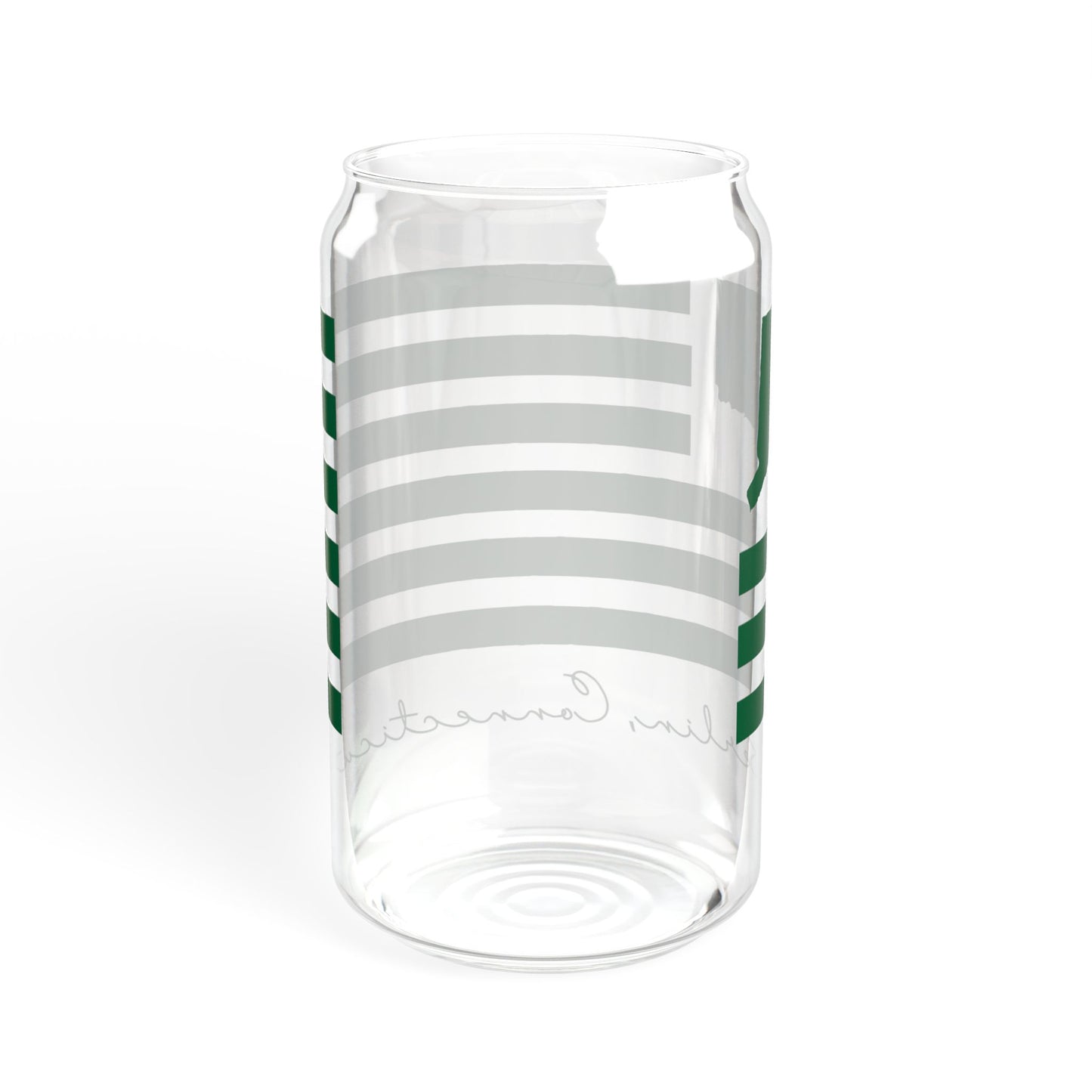 Berlin Connecticut St. Patrick’s Day Flag Sipper Glass, 16oz