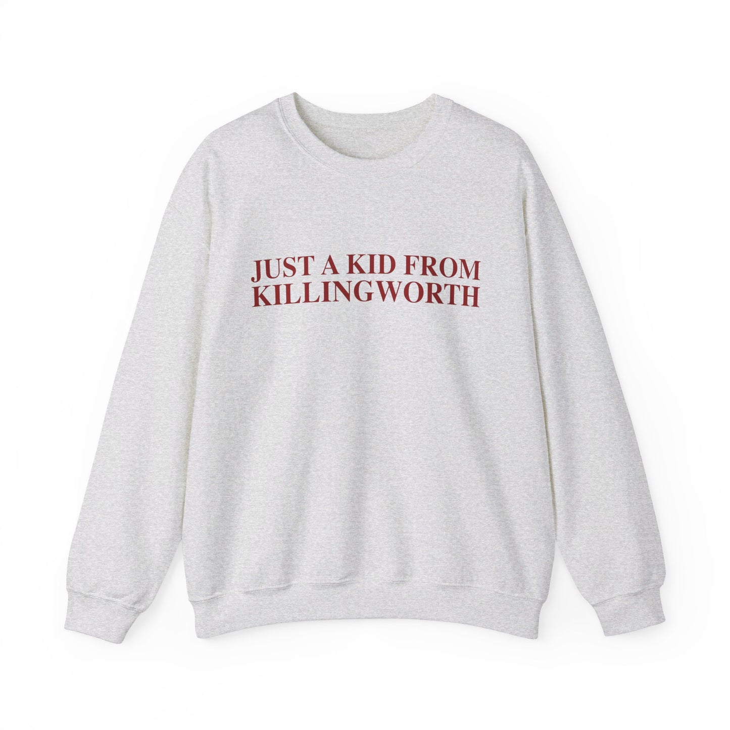 Just a kid from Killingworth Unisex Heavy Blend™ Crewneck Sweatshirt