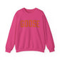 Goose Zip Code Orange & Green Unisex Heavy Blend™ Crewneck Sweatshirt