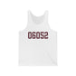 06052 New Britain Connecticut Zip Code Unisex Jersey Tank Top