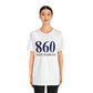 860 East Haddam Unisex Jersey Short Sleeve Tee