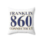 Franklin 860 Connecticut Spun Polyester Square Pillow