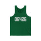06426 Essex CT Zip Code Unisex Jersey Tank Top